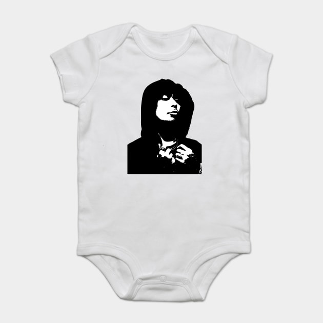 I'm A cool Boy With Hoodie Baby Bodysuit by Urbanprint